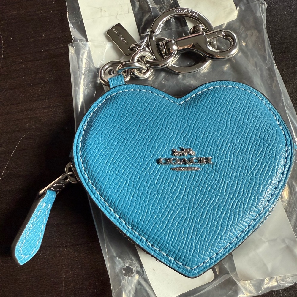 Coach HEART BAG CHARM